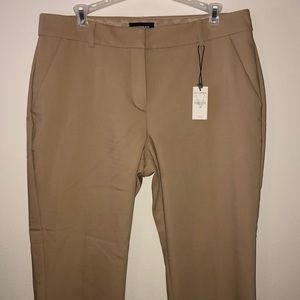 Express Columnist Ankle Mid Rise Dress Pants